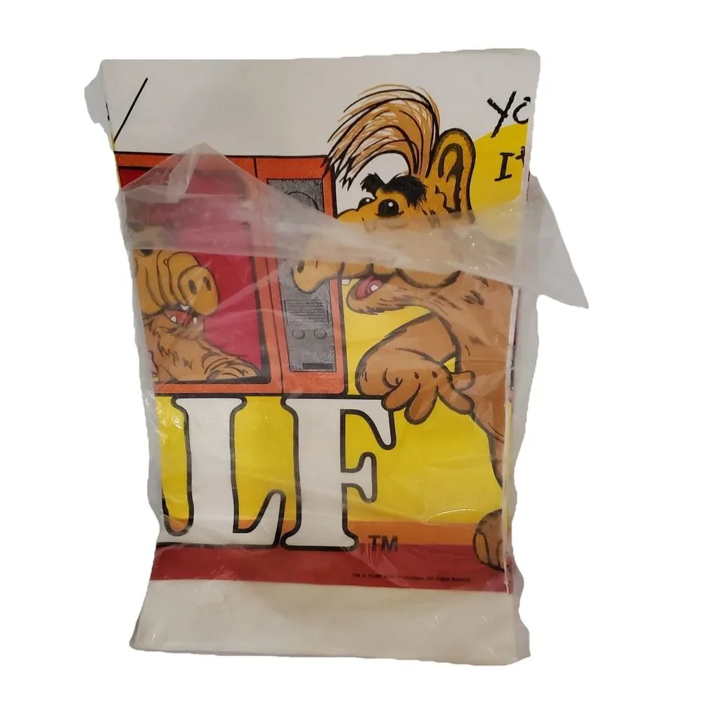 Vintage 1987 ALF Paper Party Tablecloth 52